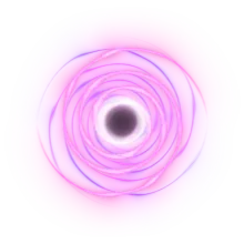 Pirots 4 svart hål-symbol i Lost in Space