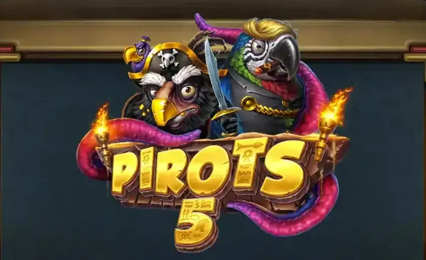 Pirots 5 logotyp från ELK Studios