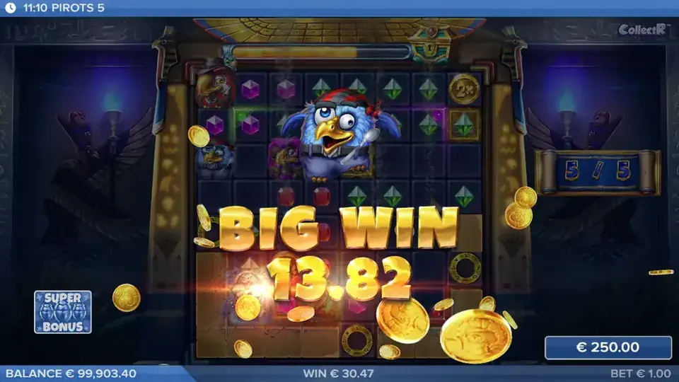 Pirots 5 Big Win