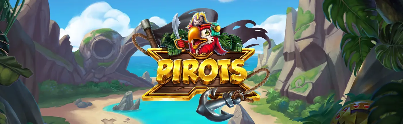 Pirots X kampanjbanner med pirattema